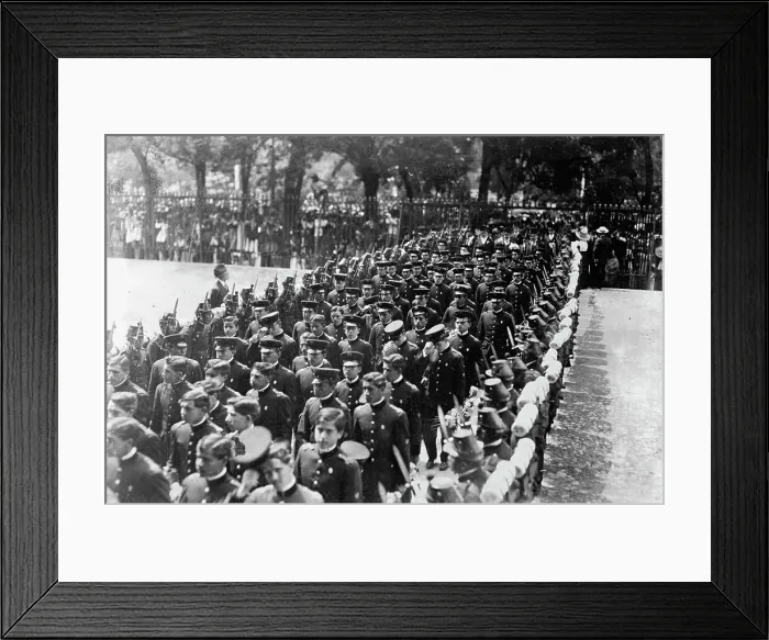 Framed Print : Cadets of Military Academy at Chapultepec, Mexico City, Mexico. 1913. Creator: Unknown Framed Print : Cadets of Military Academy at Chapultepec, Mexico City, Mexico. 1913. Creator: Unknown