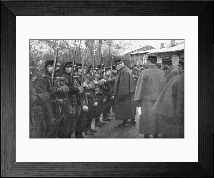 Framed Print : La Guerre de Tranchees; Le Grand Chef, le general Joffre, 1915. Creator: Unknown Framed Print : La Guerre de Tranchees; Le Grand Chef, le general Joffre, 1915. Creator: Unknown
