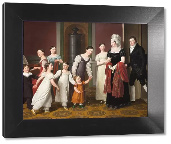 The Nathanson Family, 1818. Creator: CW Eckersberg