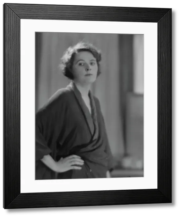 Framed Print : Gardner, G. Miss, portrait photograph, 1916. Creator: Arnold Genthe Framed Print : Gardner, G. Miss, portrait photograph, 1916. Creator: Arnold Genthe