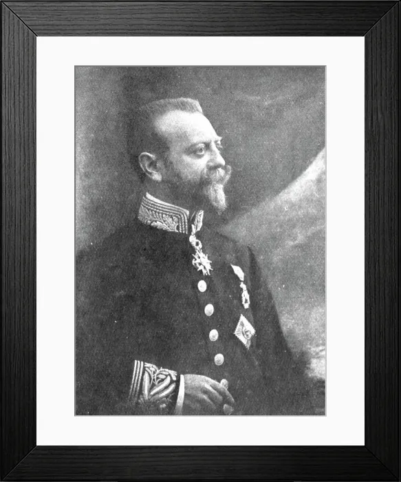 Framed Print : Courage Civique; M Adolphe Max, Bourgmestre de Bruxelles, 1914. Creator: Unknown