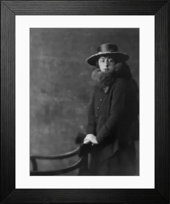 Framed Print : George, H. Miss, portrait photograph, 1916 Jan. 31. Creator: Arnold Genthe Framed Print : George, H. Miss, portrait photograph, 1916 Jan. 31. Creator: Arnold Genthe