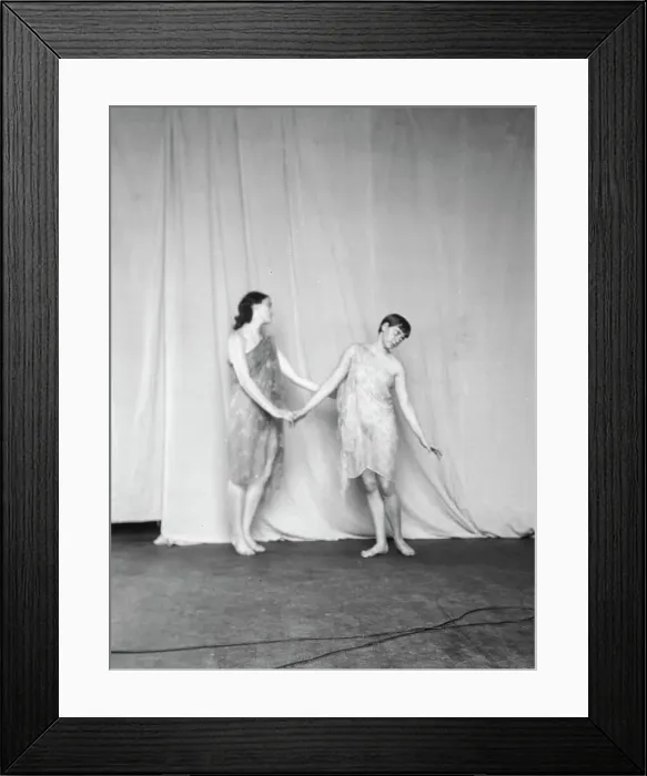 Framed Print : Elizabeth Duncan dancers and children, 1932. Creator: Arnold Genthe Framed Print : Elizabeth Duncan dancers and children, 1932. Creator: Arnold Genthe