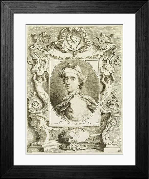 Framed Print : Compendio delle Vite de Pittori Veneziani istorici piùrinomati del presente secolo con suoi... 176 Creator: Alessandro Longhi Framed Print : Compendio delle Vite de Pittori Veneziani istorici piùrinomati del presente secolo con suoi... 176 Creator: Alessandro Longhi
