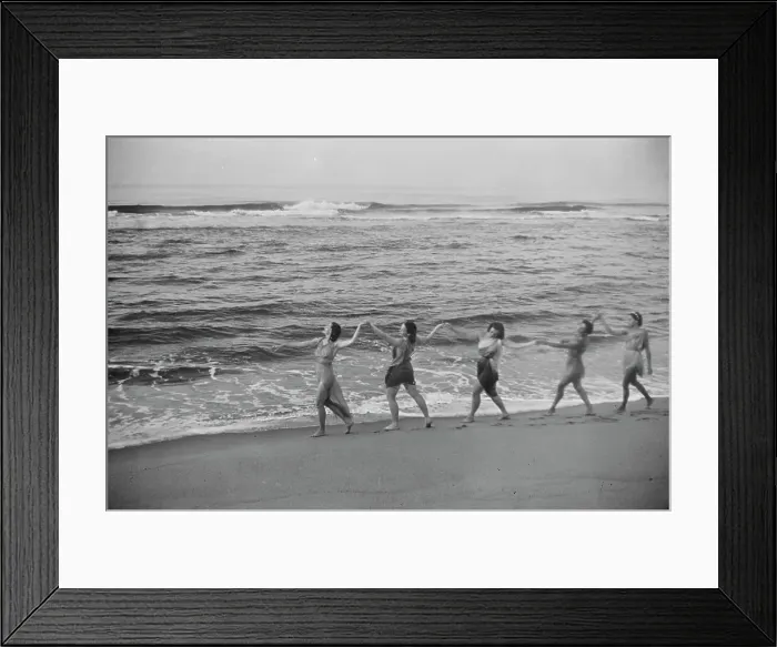 Framed Print : Elizabeth Duncan dancers and children, between 1916 and 1941. Creator: Arnold Genthe Framed Print : Elizabeth Duncan dancers and children, between 1916 and 1941. Creator: Arnold Genthe