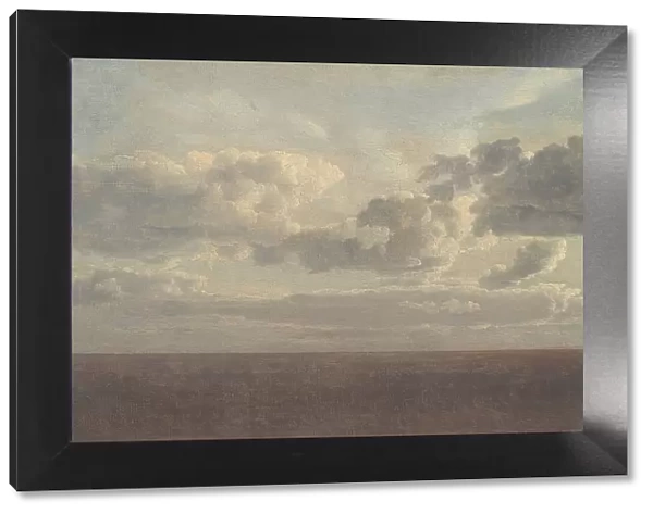 Study of Clouds over the Sea;A Cloudscape, 1826. Creator: CW Eckersberg