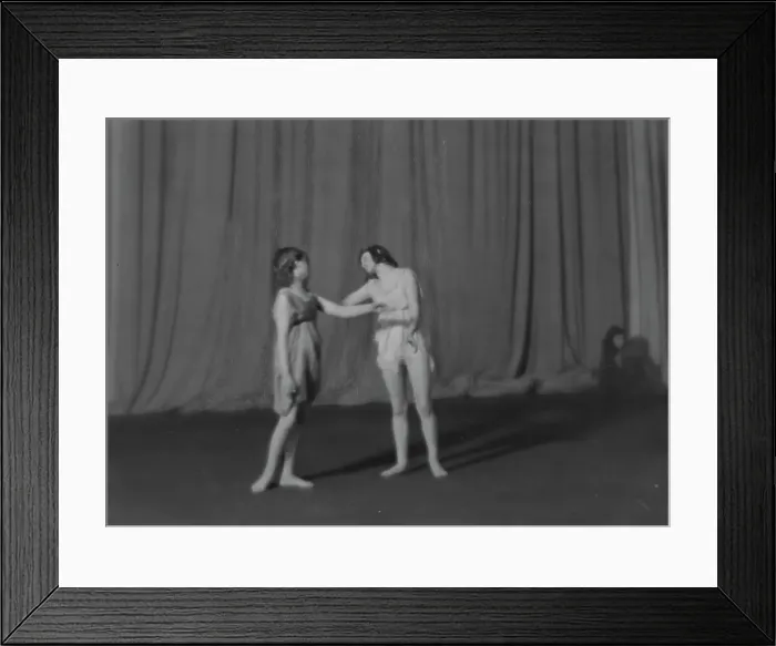 Framed Print : Elizabeth Duncan dancers and children, between 1916 and 1941. Creator: Arnold Genthe Framed Print : Elizabeth Duncan dancers and children, between 1916 and 1941. Creator: Arnold Genthe