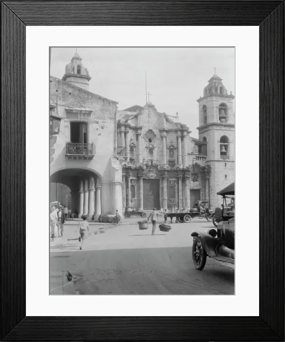 Framed Print : Travel views of Cuba and Guatemala, between 1899 and 1926. Creator: Arnold Genthe Framed Print : Travel views of Cuba and Guatemala, between 1899 and 1926. Creator: Arnold Genthe
