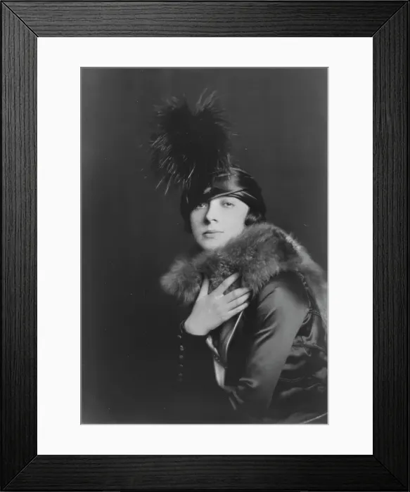 Framed Print : Gilbert, J. Miss, portrait photograph, 1917 Sept. 29. Creator: Arnold Genthe Framed Print : Gilbert, J. Miss, portrait photograph, 1917 Sept. 29. Creator: Arnold Genthe