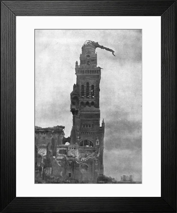 Framed Print : La Vierge Doree D'Albert, 1914. Creator: Unknown Framed Print : La Vierge Doree D'Albert, 1914. Creator: Unknown