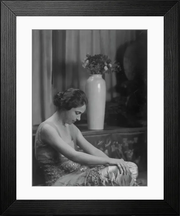 Framed Print : Gillican, Lucile, Miss, portrait photograph, 1915. Creator: Arnold Genthe Framed Print : Gillican, Lucile, Miss, portrait photograph, 1915. Creator: Arnold Genthe