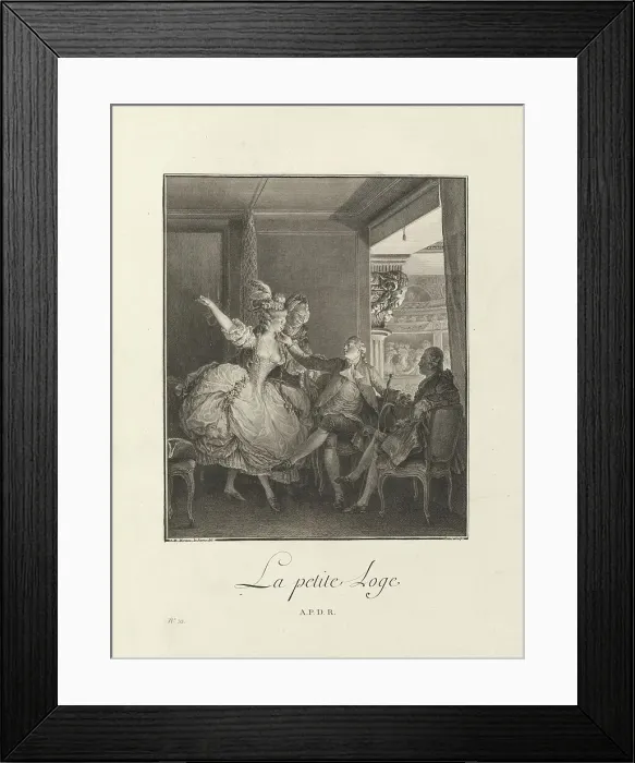 Framed Print : Estampes pour servir a l'Histoire des Moeurs et du Costume... (volume III), published 1783. Creator: Various Artists after Jean-Michel Moreau Framed Print : Estampes pour servir a l'Histoire des Moeurs et du Costume... (volume III), published 1783. Creator: Various Artists after Jean-Michel Moreau