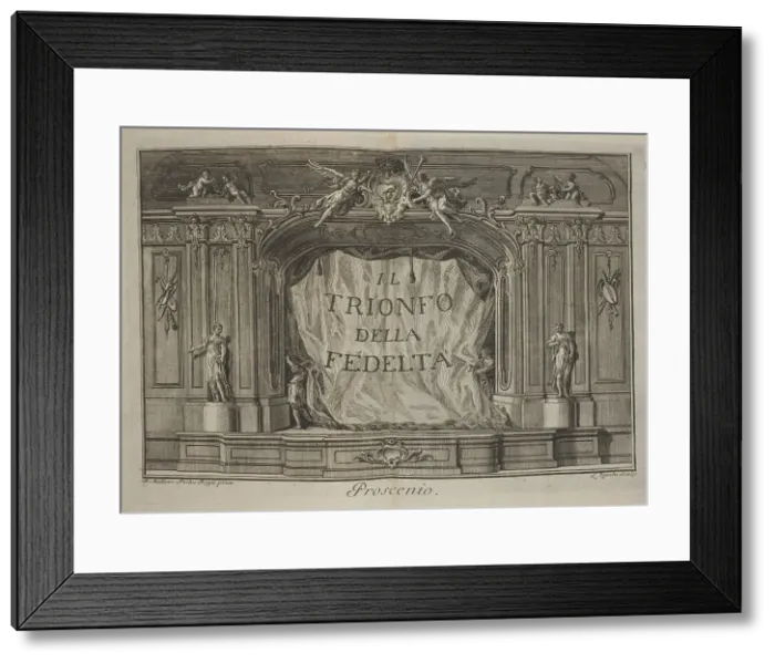 Framed Print : Il Trionfo della Fedeltá. Dramma Pastorale Per Musica Di E.T.P.A. 1754. Creators: Maria Antonia Walpurgis, Lorenzo Zucchi Framed Print : Il Trionfo della Fedeltá. Dramma Pastorale Per Musica Di E.T.P.A. 1754. Creators: Maria Antonia Walpurgis, Lorenzo Zucchi