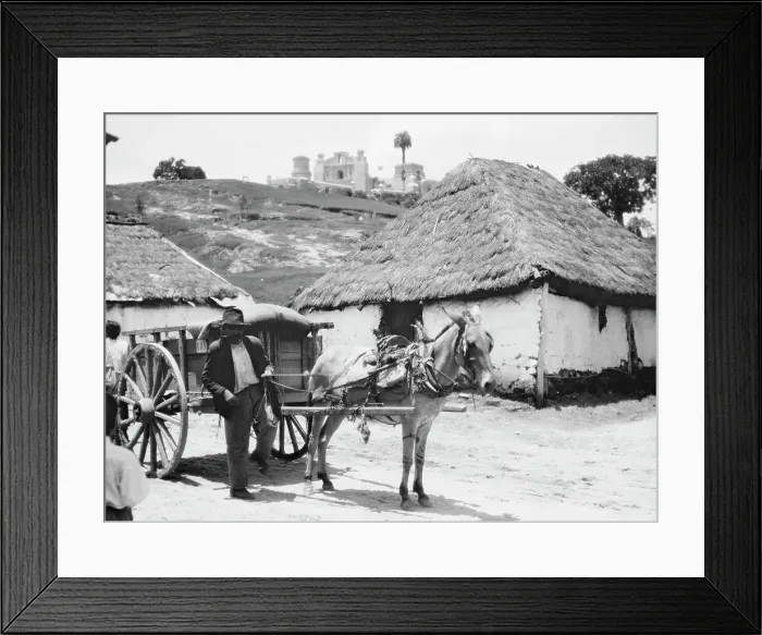 Framed Print : Travel views of Cuba and Guatemala, between 1899 and 1926. Creator: Arnold Genthe Framed Print : Travel views of Cuba and Guatemala, between 1899 and 1926. Creator: Arnold Genthe