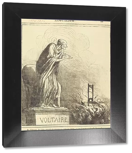 Le défenseur de Calas consolé... 1871. Creator: Honore Daumier