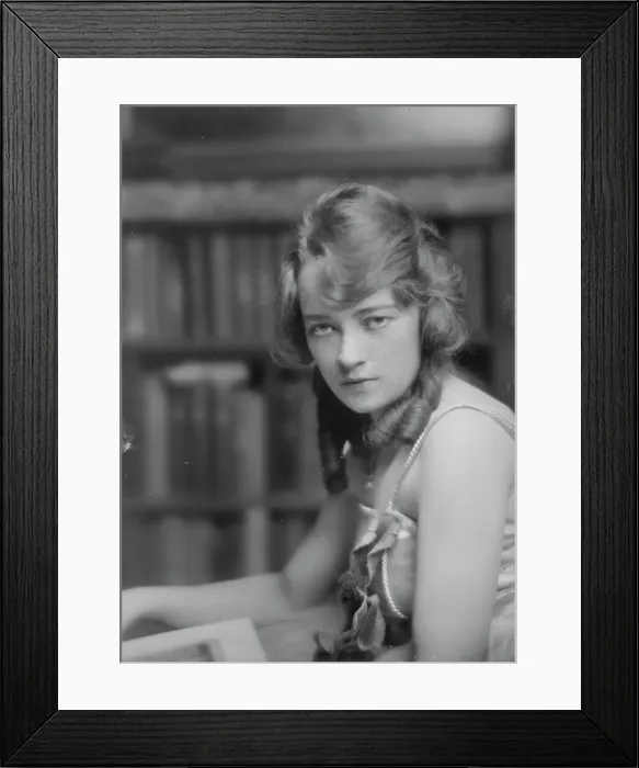 Framed Print : Glover, Marian, Miss, portrait photograph, 1917 Nov. 3. Creator: Arnold Genthe Framed Print : Glover, Marian, Miss, portrait photograph, 1917 Nov. 3. Creator: Arnold Genthe