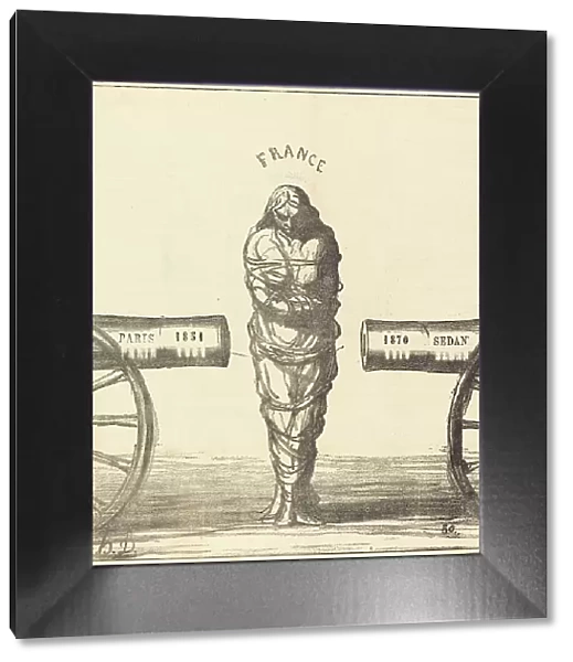Histoire d'un règne, 1870. Creator: Honore Daumier