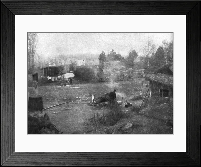 Framed Print : Le front pittoresque; Villages de Paillot et Terriers a flanc de coteaux, 1914. Creator: Unknown Framed Print : Le front pittoresque; Villages de Paillot et Terriers a flanc de coteaux, 1914. Creator: Unknown