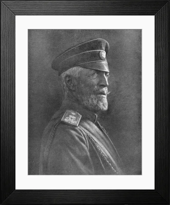 Framed Print : Le Vainqueur de la Vistule et du san; Le Grand-Duc Nicolas Nicolaievitch, generalissime... 1914. Creator: J Drouet Framed Print : Le Vainqueur de la Vistule et du san; Le Grand-Duc Nicolas Nicolaievitch, generalissime... 1914. Creator: J Drouet