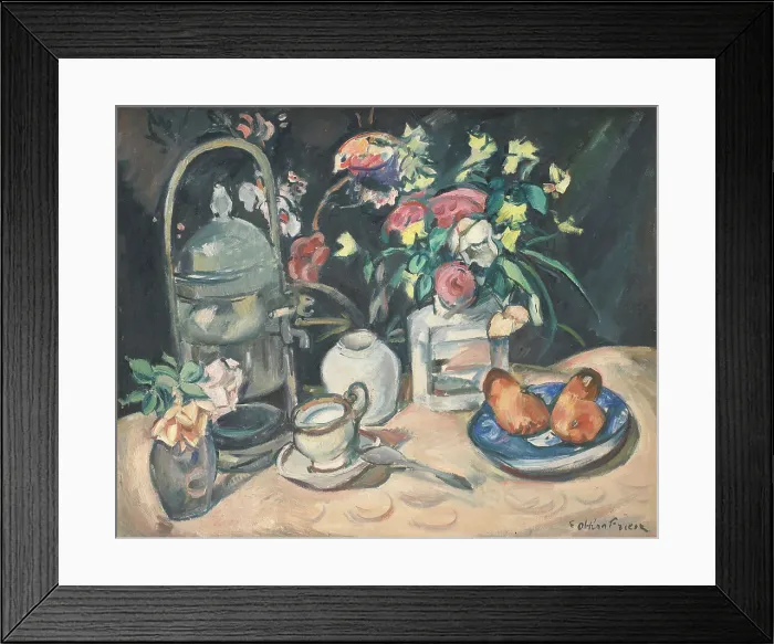 Framed Print : Still Life with Brioches, 1916-1917. Creator: Othon Friesz Framed Print : Still Life with Brioches, 1916-1917. Creator: Othon Friesz