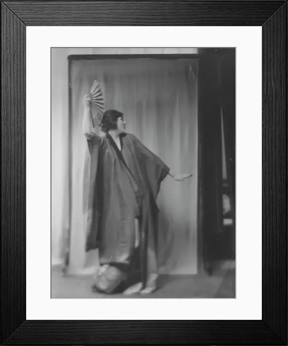 Framed Print : Fontaine, Miss, 1916 Feb. 2. Creator: Arnold Genthe Framed Print : Fontaine, Miss, 1916 Feb. 2. Creator: Arnold Genthe