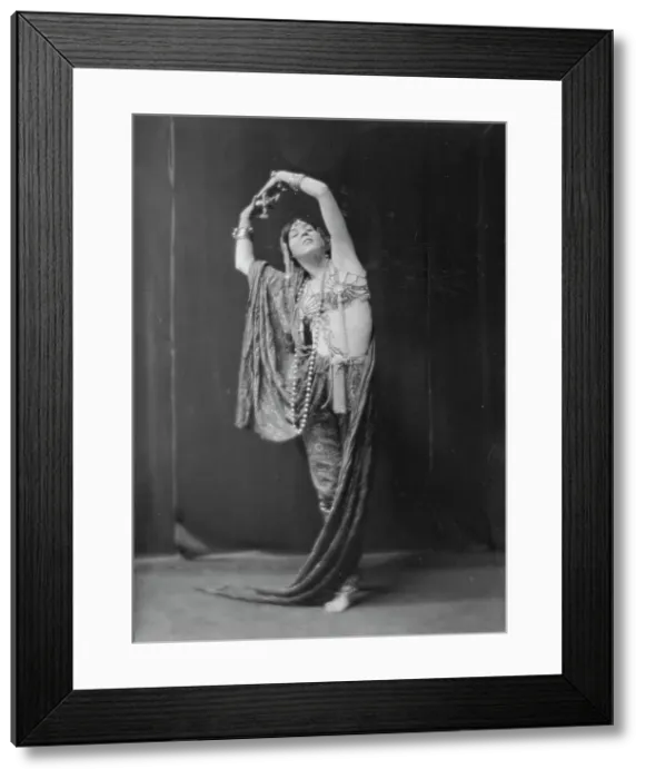 Framed Print : Fontaine, Miss, 1917 May 23. Creator: Arnold Genthe Framed Print : Fontaine, Miss, 1917 May 23. Creator: Arnold Genthe