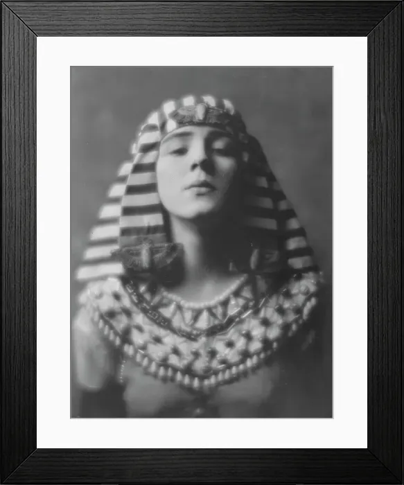 Framed Print : Fontaine, Miss, portrait photograph, 1916 Feb. 2. Creator: Arnold Genthe Framed Print : Fontaine, Miss, portrait photograph, 1916 Feb. 2. Creator: Arnold Genthe