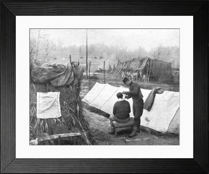 Framed Print : Le front pittoresque; Villages de Paillot et Terriers a flanc de coteaux, 1914. Creator: Unknown Framed Print : Le front pittoresque; Villages de Paillot et Terriers a flanc de coteaux, 1914. Creator: Unknown