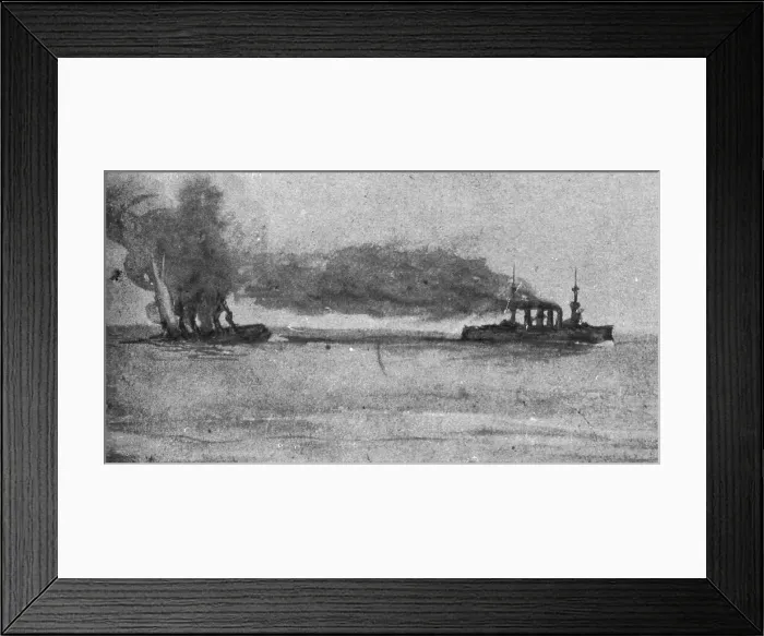 Framed Print : La Victoire Britannique des Iles Falkland; Le Scharnhorst coule a quatre heures, 1914. Creator: Unknown. La Victoire Britannique des Iles Falkland; Le Scharnhorst coule a quatre heures, 1914. Creator: Unknown Framed Print : La Victoire Britannique des Iles Falkland; Le Scharnhorst coule a quatre heures, 1914. Creator: Unknown. La Victoire Britannique des Iles Falkland; Le Scharnhorst coule a quatre heures, 1914. Creator: Unknown