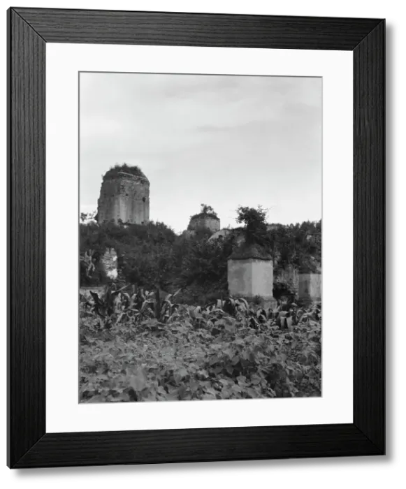 Framed Print : Travel views of Cuba and Guatemala, between 1899 and 1926. Creator: Arnold Genthe