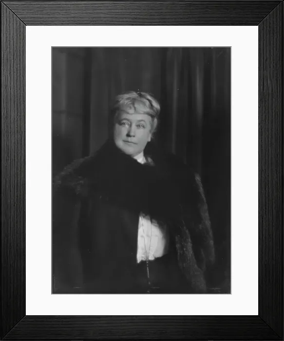 Framed Print : Gray, Horace, Mrs. portrait photograph, 1916 Jan. 13. Creator: Arnold Genthe Framed Print : Gray, Horace, Mrs. portrait photograph, 1916 Jan. 13. Creator: Arnold Genthe
