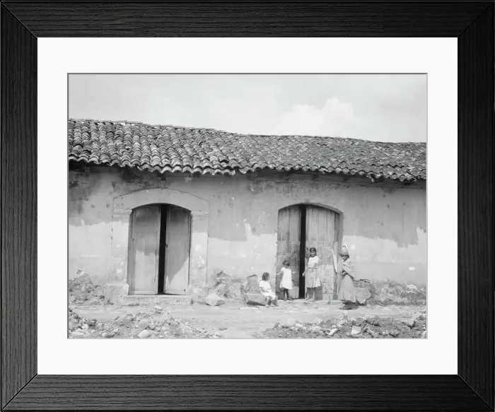 Framed Print : Travel views of Cuba and Guatemala, between 1899 and 1926. Creator: Arnold Genthe Framed Print : Travel views of Cuba and Guatemala, between 1899 and 1926. Creator: Arnold Genthe