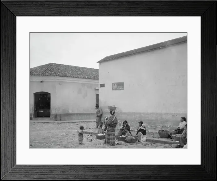 Framed Print : Travel views of Cuba and Guatemala, between 1899 and 1926. Creator: Arnold Genthe Framed Print : Travel views of Cuba and Guatemala, between 1899 and 1926. Creator: Arnold Genthe