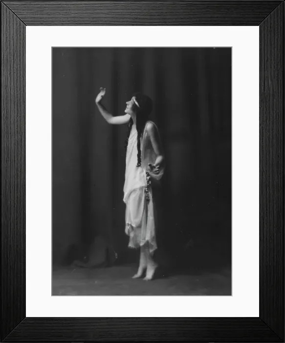 Framed Print : Kuhn, Miss, 1915 May 15. Creator: Arnold Genthe Framed Print : Kuhn, Miss, 1915 May 15. Creator: Arnold Genthe