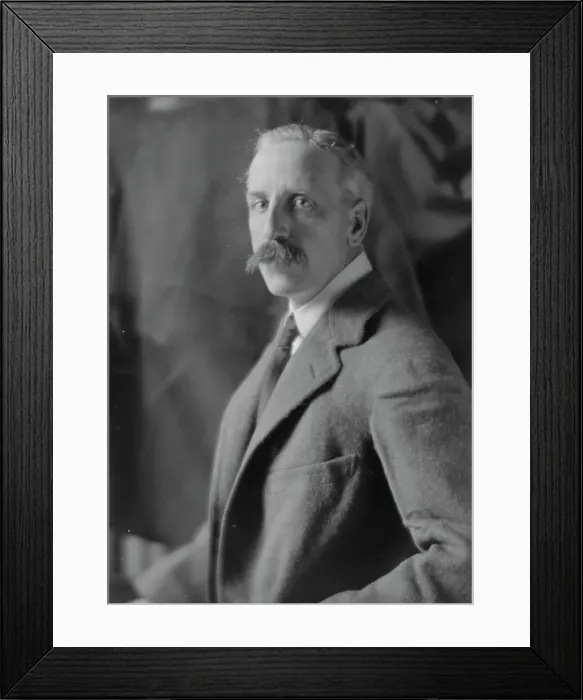 Framed Print : Guinness, Benjamin, Mr. portrait photograph, 1916 Jan. 6. Creator: Arnold Genthe