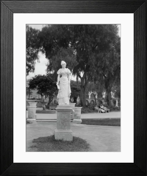 Framed Print : Travel views of Cuba and Guatemala, between 1899 and 1926. Creator: Arnold Genthe Framed Print : Travel views of Cuba and Guatemala, between 1899 and 1926. Creator: Arnold Genthe