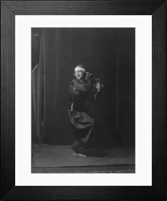 Framed Print : Lindahl, Isurn, Miss, 1916 Oct. 31. Creator: Arnold Genthe Framed Print : Lindahl, Isurn, Miss, 1916 Oct. 31. Creator: Arnold Genthe