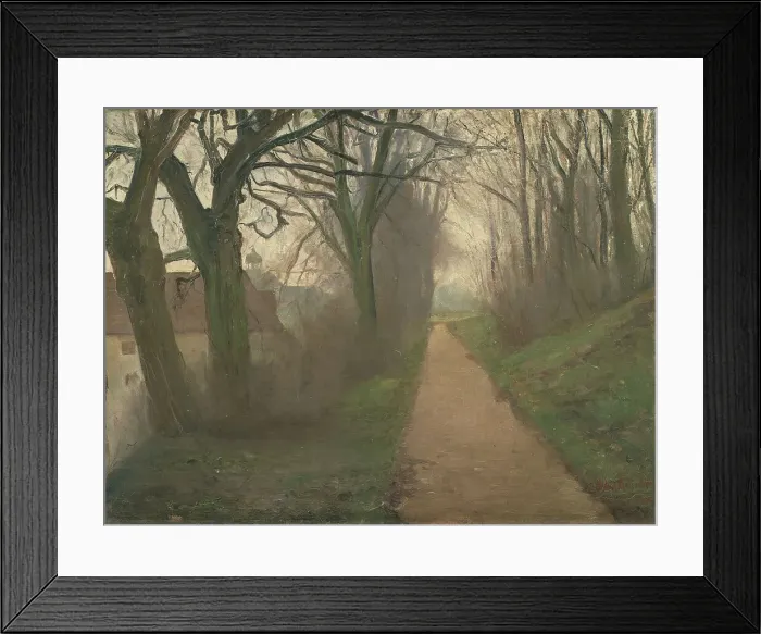 Framed Print : The Citadel in December, 1884. Creator: Albert Gottschalk Framed Print : The Citadel in December, 1884. Creator: Albert Gottschalk