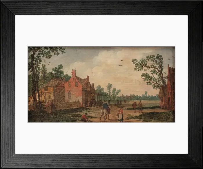 Framed Print : Summer at the Lily Tavern, 1623-1626. Creators: Jan van Goyen, Esaias van de Velde. Summer at the Lily Tavern, 1623-1626. Creators: Jan van Goyen, Esaias van de Velde Framed Print : Summer at the Lily Tavern, 1623-1626. Creators: Jan van Goyen, Esaias van de Velde. Summer at the Lily Tavern, 1623-1626. Creators: Jan van Goyen, Esaias van de Velde