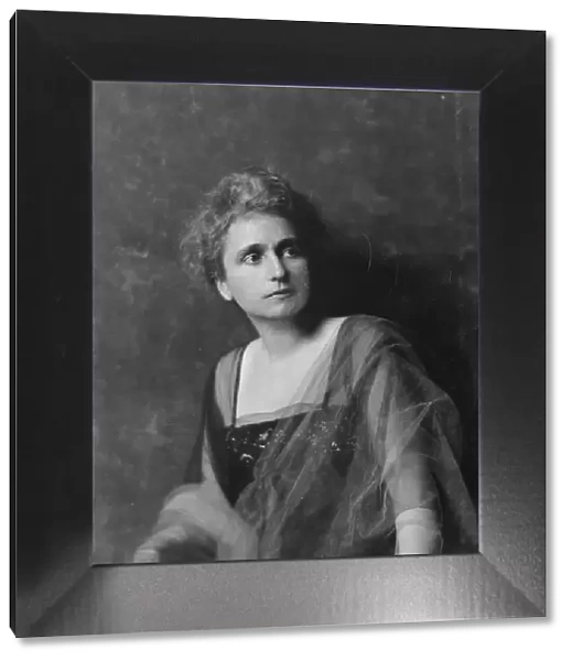 Hagemeyer, F. Mrs. portrait photograph, 1916 Mar. 15. Creator: Arnold Genthe
