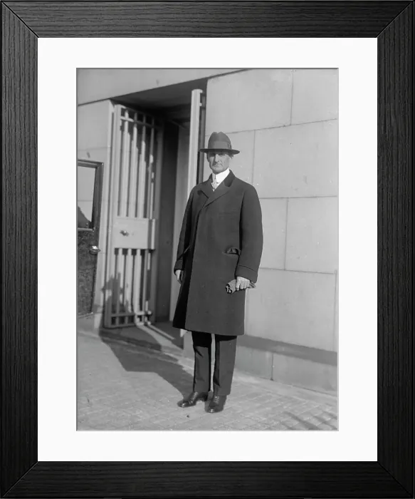 Framed Print : William Gibbs McAdoo, Secretary of The Treasury, 1914. Creator: Harris & Ewing. William Gibbs McAdoo, Secretary of The Treasury, 1914. Creator: Harris & Ewing Framed Print : William Gibbs McAdoo, Secretary of The Treasury, 1914. Creator: Harris & Ewing. William Gibbs McAdoo, Secretary of The Treasury, 1914. Creator: Harris & Ewing