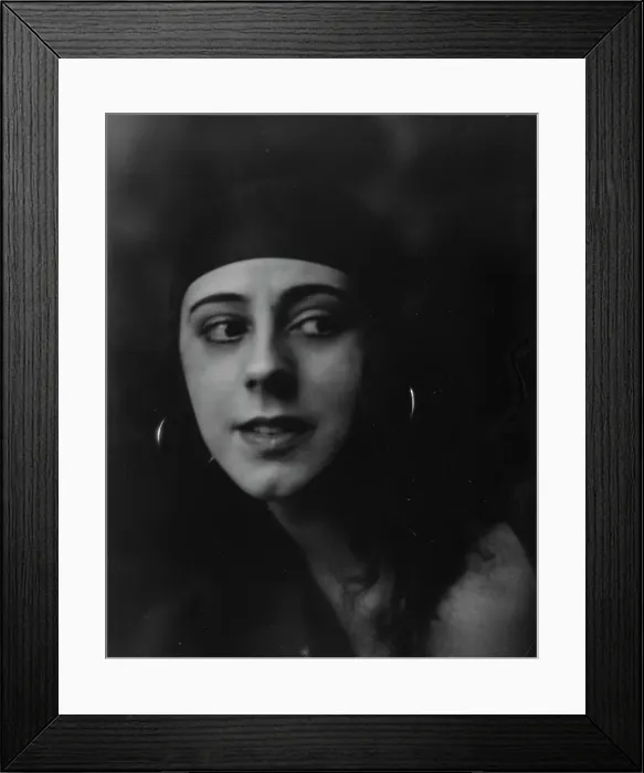 Framed Print : Moore, Dulcie, Miss, portrait photograph, between 1916 and 1918. Creator: Arnold Genthe Framed Print : Moore, Dulcie, Miss, portrait photograph, between 1916 and 1918. Creator: Arnold Genthe