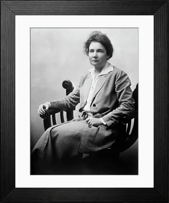 Framed Print : Martin, Anne Henrietta. National Chairman, National Women [sic] Party, 1917. Creator: Harris & Ewing. Martin, Anne Henrietta. National Chairman, National Women [sic] Party, 1917. Creator: Harris & Ewing