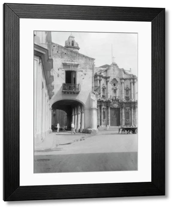 Framed Print : Travel views of Cuba and Guatemala, between 1899 and 1926. Creator: Arnold Genthe Framed Print : Travel views of Cuba and Guatemala, between 1899 and 1926. Creator: Arnold Genthe