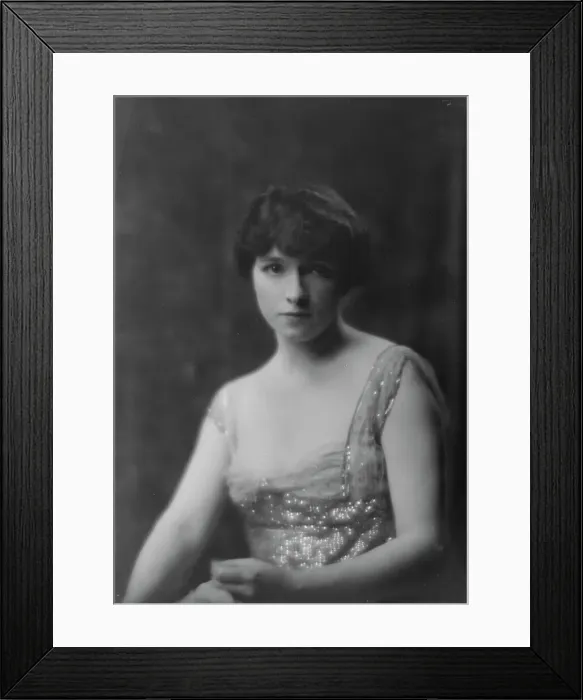 Framed Print : Hamlin, A.J. Mrs. portrait photograph, 1917 Nov. 8. Creator: Arnold Genthe Framed Print : Hamlin, A.J. Mrs. portrait photograph, 1917 Nov. 8. Creator: Arnold Genthe