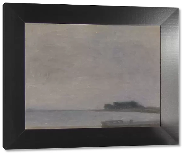 Landscape on the Island of Falster, 1891. Creator: Vilhelm Hammershøi