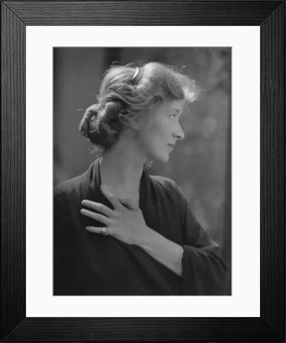 Framed Print : Hammond, Virginia, Miss, portrait photograph, 1915 Mar. 3. Creator: Arnold Genthe Framed Print : Hammond, Virginia, Miss, portrait photograph, 1915 Mar. 3. Creator: Arnold Genthe