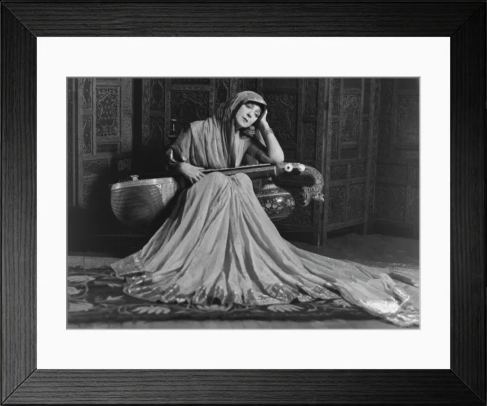 Framed Print : St. Denis, Ruth, portrait photograph, 1933 Feb. 26. Creator: Arnold Genthe Framed Print : St. Denis, Ruth, portrait photograph, 1933 Feb. 26. Creator: Arnold Genthe
