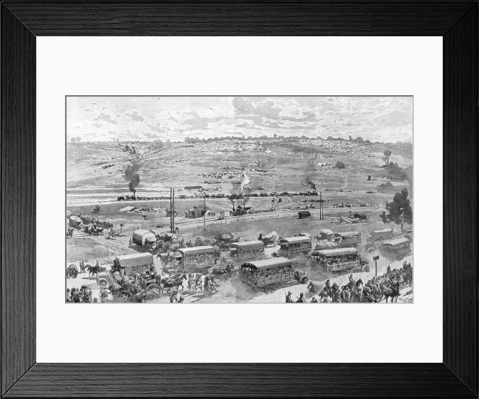 Framed Print : La bataille de la Somme; A l'arriere de la bataille (front de la Somme), 1916. Creator: Georges Bertin Scott Framed Print : La bataille de la Somme; A l'arriere de la bataille (front de la Somme), 1916. Creator: Georges Bertin Scott