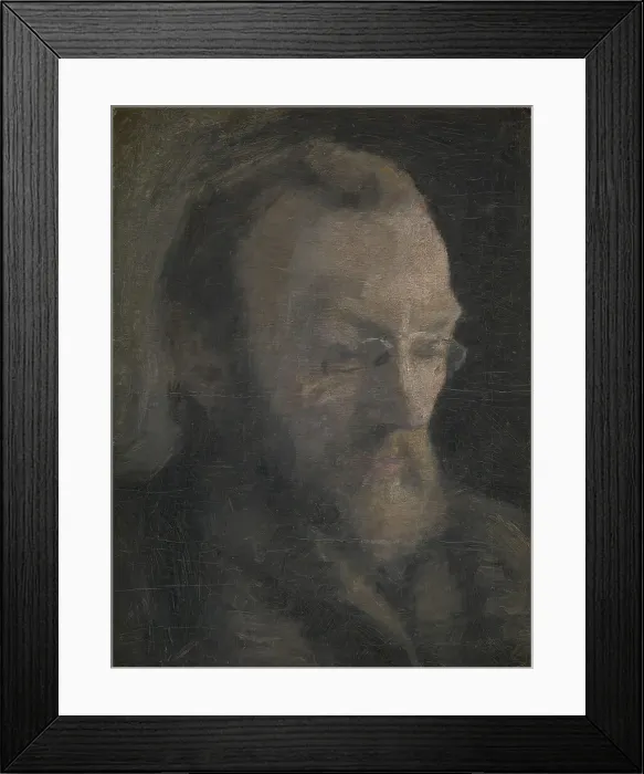 Framed Print : The art historian Karl Madsen, later Director of Statens Museum for Kunst, 1890. Creator: Vilhelm Hammershøi Framed Print : The art historian Karl Madsen, later Director of Statens Museum for Kunst, 1890. Creator: Vilhelm Hammershøi